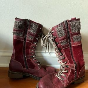 Bos & Co wool lined weather proof  boots